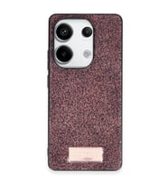 Onegif Xiaomi Redmi Note 13 Pro 4g Bright Simli Kapak - Derin Mor