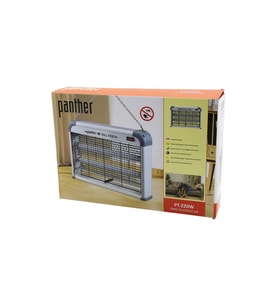 DİKDÖRTGEN MODEL SİNEK ÖLDÜRÜCÜ CIZ MAKİNE 2X10W MASA ÜSTÜ - ASKI HALKALI ETKİ=40M 226X38X7CM V (5343)