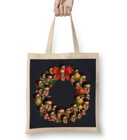 Louis Theroux Christmas Multiface Wreath Bez Çanta Uzun Saplı