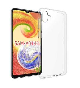 Galaxy A04 Kılıf Zore Şeffaf İnce ve Esnek Süper Silikon Kılıf  (Renksiz)