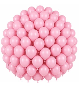 Gül Kurusu Renk Lateks Pastel Balon (30 cm) - 100 Adet