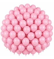 Gül Kurusu Renk Lateks Pastel Balon (30 cm) - 100 Adet