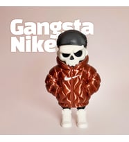 Kuru Kafa Gangsta Nike Bukalemun Bakır-Kırmızı  Özel Seri Koleksiyon Ürünü Oyuncak Figür