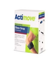 Actimove Dirsek Bandı Sıcak/Soğuk Ped ile Birlikte Std. (Siyah)