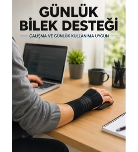 El Bilekliği uç İçi Metal Destekli Uzun Ayarlanabilir Bilek Koruyucu