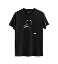 Kobe Bryant Tasarımlı Resimli Baskılı Siyah Tshirt 
