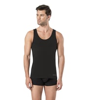 Pierre Cardin Yazılı Erkek Stretch Atlet Boxer Çamaşır Takımı Siyah