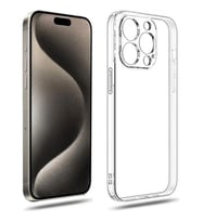 Kvy iphone 15 Pro Kamera Korumalı Süper Silikon Kılıf