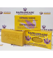 Safranlı Doğal Sabun 100g - Siyah Nokta ve Akne Karşıtı.Cilt Problemlerine Doğal Çözüm