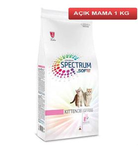 Spectrum Kitten 38 Yavru Kedi Maması 1 Kg AÇIK