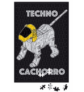 Techno Cachorro Puzzle 240 Parça Yapboz