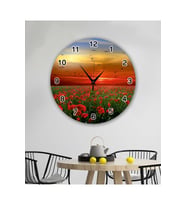 bilge Tasarım retro Duvar Saati 40 x 40 CM (Karışık)