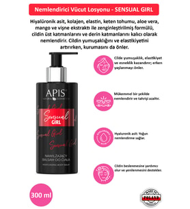 Nemlendirici Vücut Losyonu - SENSUAL GIRL - 300 Ml