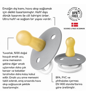 Kauçuk Emzik 0-6 Ay Cloud Glow adet fiyatıdır
