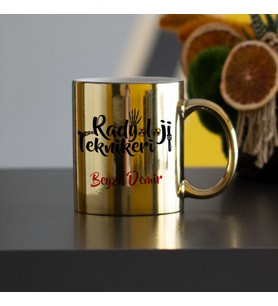 Radyoloji Teknikeri Gold Kupa Bardak