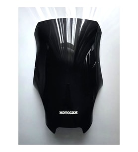 MOTOCAM Kawasaki Versys 650 Ön Cam 2010-2014 Model 52cm Siyah Renkli 4mm UZUN