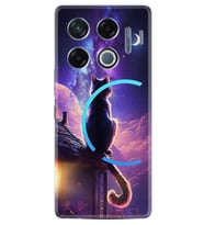 Infinix GT 20 Pro Kılıf Boutique Baskılı Resimli Damdaki Kedi Pcode -091