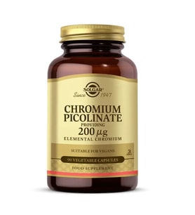 Solgar Chromium Picolinate 200mcg 90 Vegi Kapsül