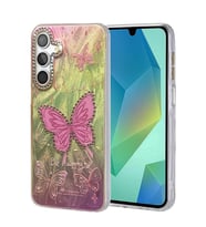 Galaxy S24 Fe Kılıf Blade Aynalı Desenli Kapak - Desen 5
