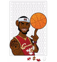 Nba Lebron James Puzzle 240 Parça Yapboz