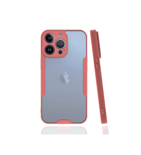 Newface Apple iPhone 13 Pro Kılıf Platin Silikon - Pembe