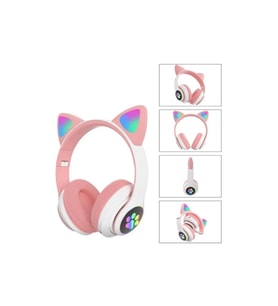 Kedi Figürlü Bluetooth Kulaklık