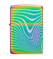 Zippo 151 Wavy Pattern Design Çakmak - 48775-109104