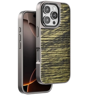 Venco Apple iPhone 16 Pro Max Wave Kapak - Koyu Kahve