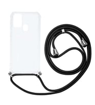 Samsung Galaxy M31 Uyumlu Kılıf Zore X-Rop Kapak (Renksiz)