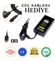 Lenovo 00HM627 ile Uyumlu Notebook Adaptör Şarj Cihazı (Siyah)