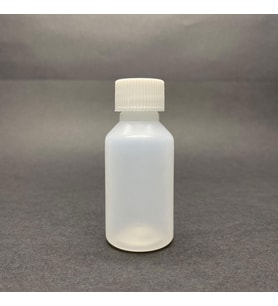 30 cc Naturel PE Şişe  - Beyaz  Kapaklı- 30ml PE Esnek Şişe- x 10 Adet