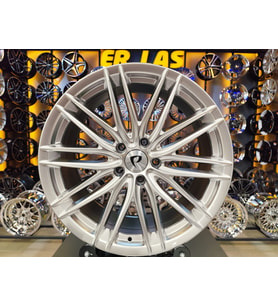 2 Adet BK-5395 8.5*19 5*120 ET34 72.56 HYPER SILVER JANT (Takım)