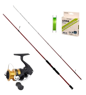 Shimano Fx 1000 - Okuma Red Spin 212cm 1-12gr LRF Olta Seti (Standart)