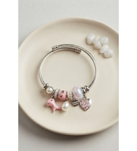 Pembe Dino Charmlı Bileklik TJ-BB8799