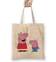 Peppa Pig 04 Bez Çanta Uzun Saplı