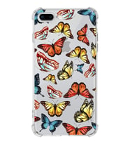 PrintiFy Apple iPhone 7 Plus Uyumlu Water Color 2 Baskılı Şeffaf Köşe Korumalı Antişok Kılıf