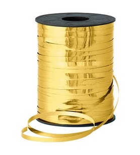 RAFYA METALİZE PARLAK 8mm ALTIN PK:200 MT KL:72-