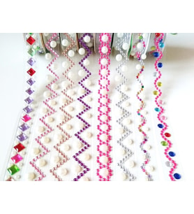 Dress Up Taşlı Bant 50 Cm Tekli