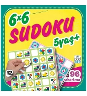 6 x 6 Sudoku - 12 (5 Yaş +)