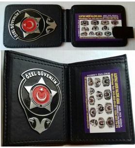 KEŞFET-ÖZEL GÜVENLİK ROZETLİ CÜZDAN 2AD SATINAL-SADECE,ÖZEL GÜVENLİK KİMLİK KARTLI PERSONELE SATILIR