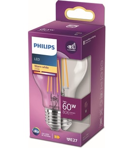 LED Classic 60W A60 E27 Non-Dim 2700K Sarı Işık LED Filament Ampul