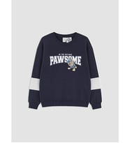 LCW Kids Lacivert Paw Patrol Baskılı Erkek Çocuk Sweatshirt