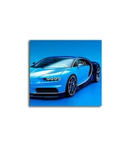 DBSanatevi Mavi Spor Araba 40 X 60 Cm