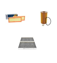 Bosch Filtre Bakım Seti Mercedes S Serisi S 500 W221 2006-2012 Benzin Hava + Yağ F. + Polen Filtre Bosch