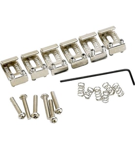 Fender American Vintage Stratocaster Bridge Saddles 6 Nickel Köprü Yedek Parça