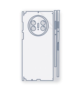 SChitec HUAWEI Mate X3 Uyumlu Fullbody Arka Kaplama Hidrojel Koruyucu Film