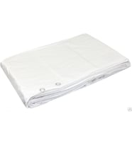 Abk Plastik Su Geçirmez Pvc Ebatlı Branda 10m x 12m (Beyaz - Mavi - Gri)