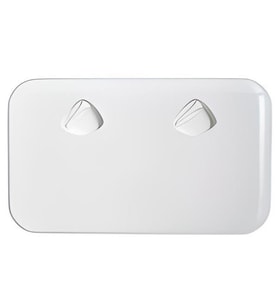 TEKNE VE KARAVAN İÇİN PLASTİK KAPAK BEYAZ  355x603 mm