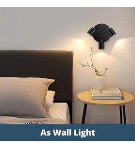 RİOLİGHT MODERN1 SİYAH MUTFAK,SALON,GİYİNME ODASI,CAFELER İÇİN GÜN İŞİĞI METAL 3LÜ SPOT(AMPUL DAHİL)