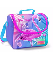 Coral High Mor Flamingo Baskılı Termoslu Beslenme Çantası - Kız Çocuk